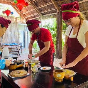 tour red bridge cooking class hoi an - bee bee travel